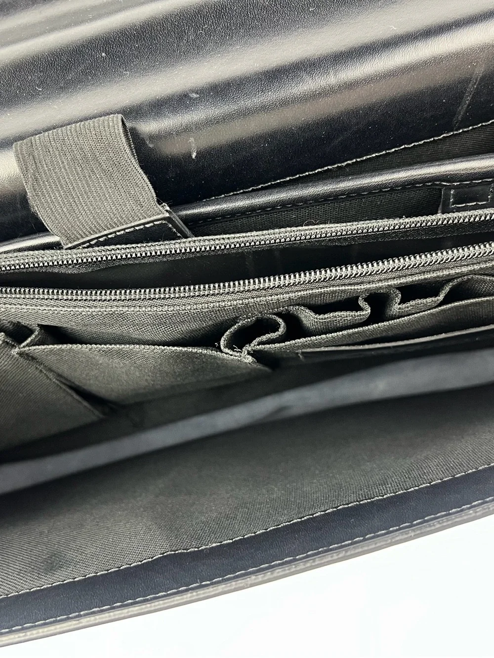 Jack Georges Elements Collection Flap Over Briefcase Handcreated Euro Leather